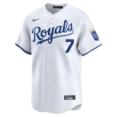 Bobby Witt Jr. Kansas City Royals Nike Home Limited Player Jersey - White - Nike Lifestyle