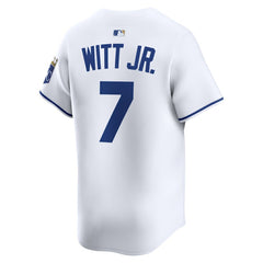 Bobby Witt Jr. Kansas City Royals Nike Home Limited Player Jersey - White - Nike Lifestyle