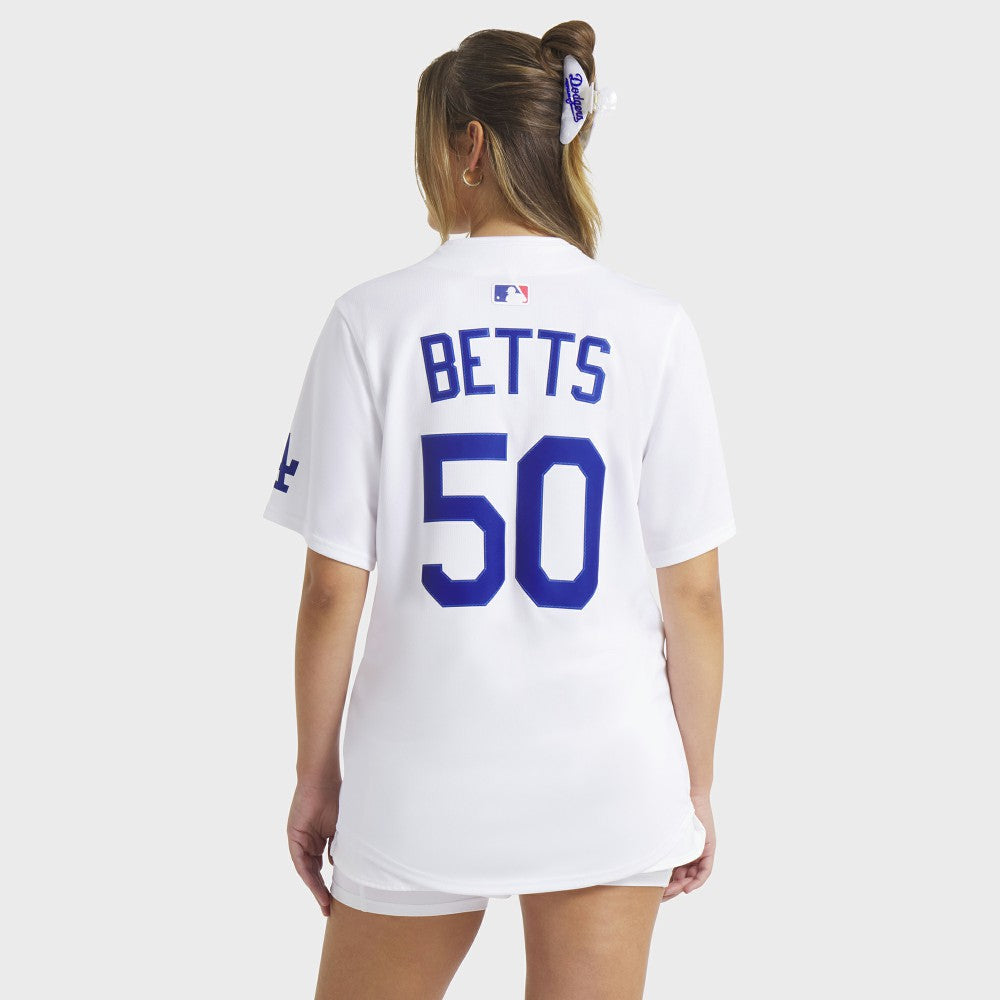 Mookie Betts Los Angeles Dodgers Nike Women's Home Limited Player Jersey - White - Nike Sale