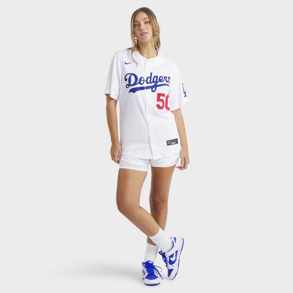 Mookie Betts Los Angeles Dodgers Nike Women's Home Limited Player Jersey - White - Nike Sale