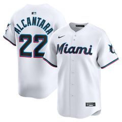 Sandy Alcantara Miami Marlins Nike Home Limited Player Jersey - White - Nike Online