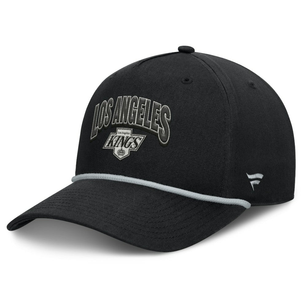Los Angeles Kings Fanatics Decades Collection A-Frame Adjustable Hat - Black - NHL 202768470