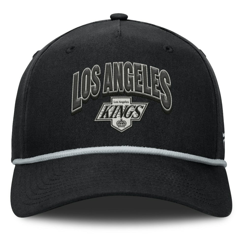 Los Angeles Kings Fanatics Decades Collection A-Frame Adjustable Hat - Black - NHL 202768470