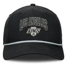 Los Angeles Kings Fanatics Decades Collection A-Frame Adjustable Hat - Black - NHL 202768470