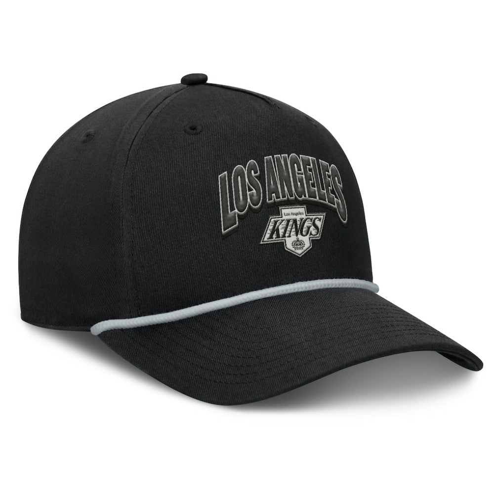 Los Angeles Kings Fanatics Decades Collection A-Frame Adjustable Hat - Black - NHL 202768470