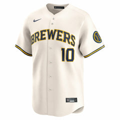 Sal Frelick Milwaukee Brewers Nike Home Limited Player Jersey - Cream - Nike Discount