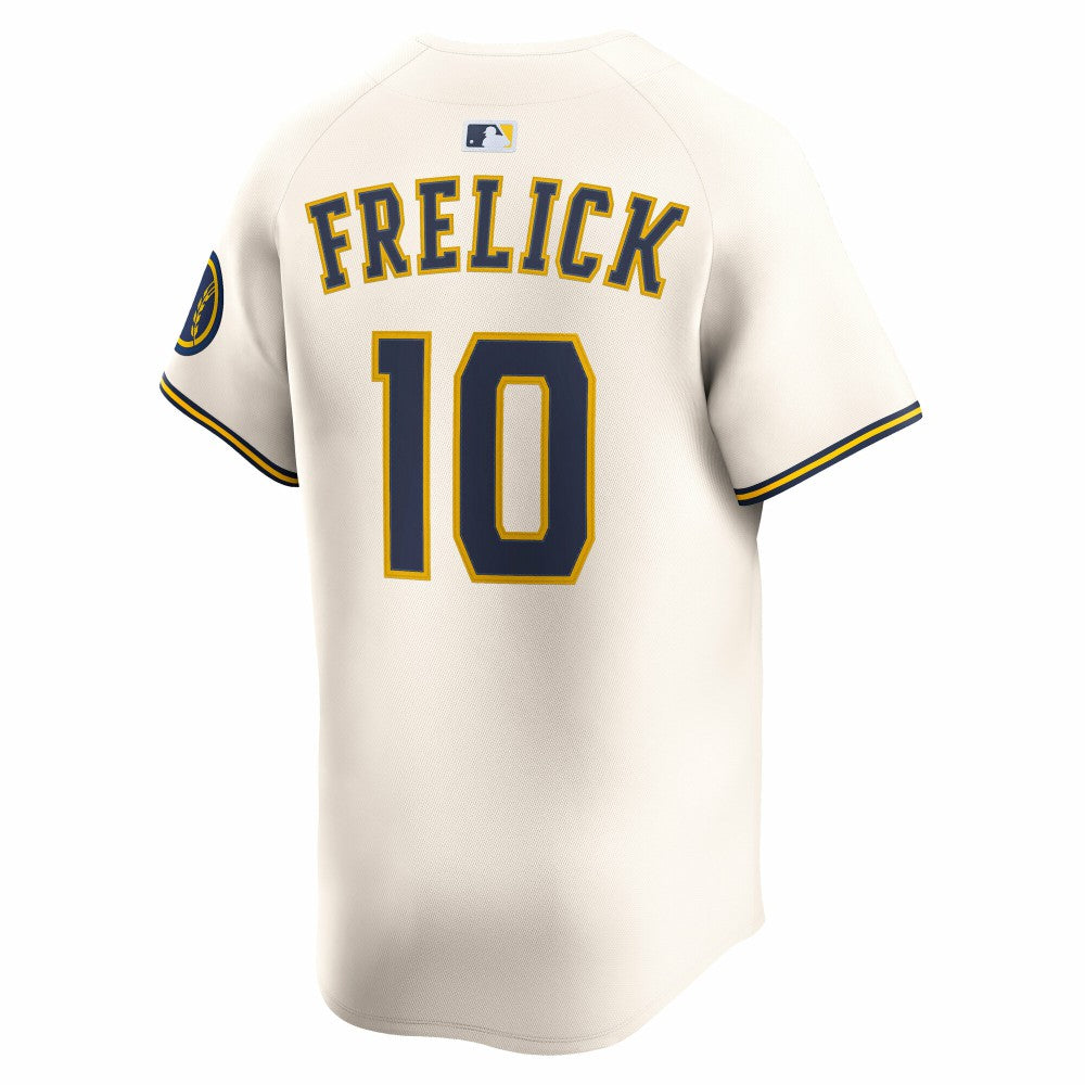 Sal Frelick Milwaukee Brewers Nike Home Limited Player Jersey - Cream - Nike Discount