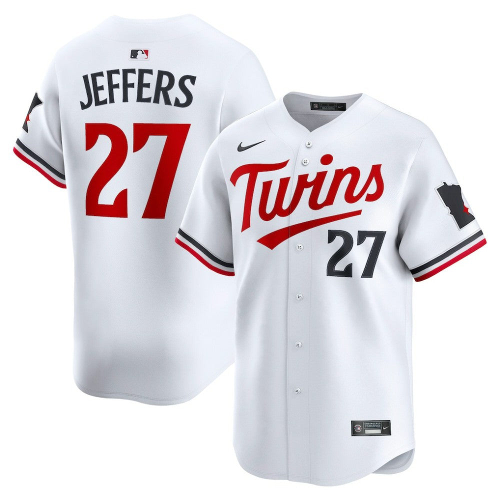 Ryan Jeffers Minnesota Twins Nike Home Limited Player Jersey - White - Nike Lifestyle