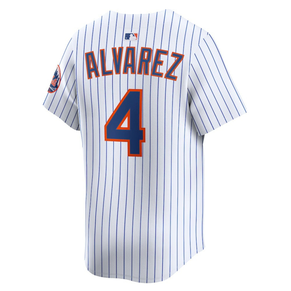 Francisco Alvarez New York Mets Nike Home Limited Player Jersey - White - Nike Discount