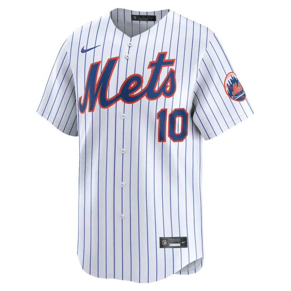 Ronny Mauricio New York Mets Nike Home Limited Player Jersey - White - Nike Discount