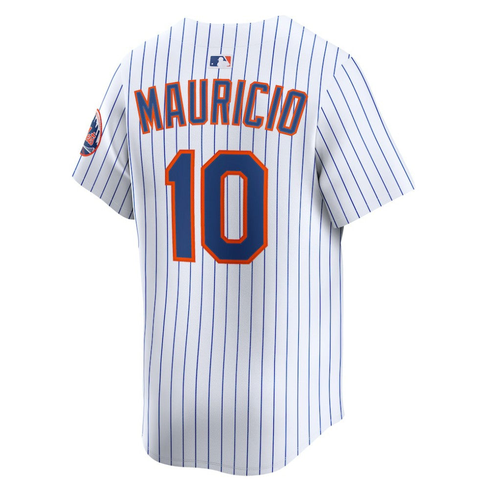 Ronny Mauricio New York Mets Nike Home Limited Player Jersey - White - Nike Discount