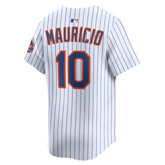 Ronny Mauricio New York Mets Nike Home Limited Player Jersey - White - Nike Discount