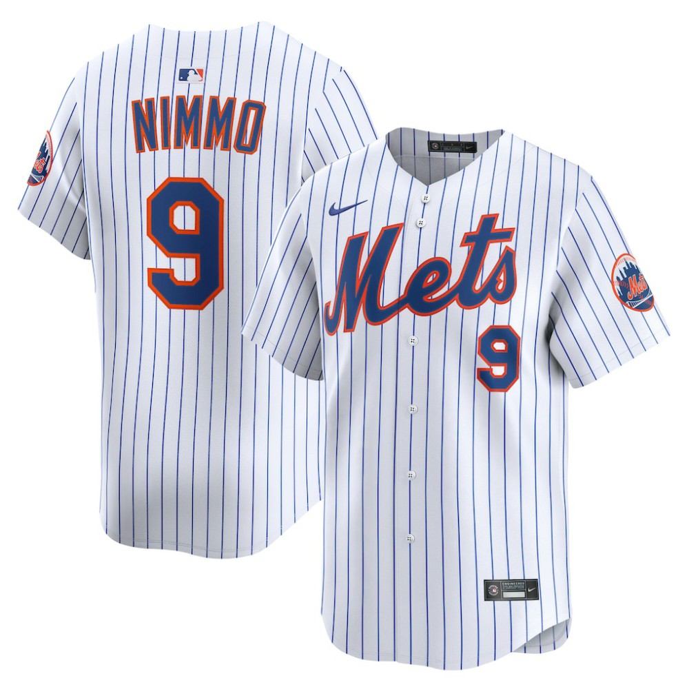 Brandon Nimmo New York Mets Nike Home Limited Player Jersey - White - Nike Discount