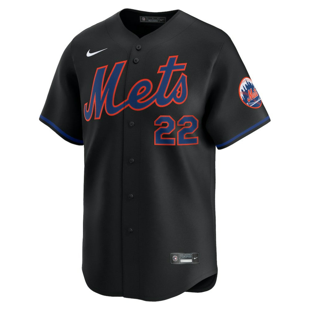 Juan Soto New York Mets Nike Alternate Limited Player Jersey - Black - Nike Discount
