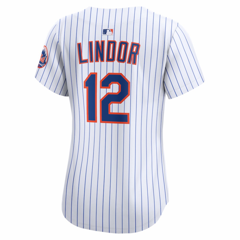 Francisco Lindor New York Mets Nike Women's Home Limited Jersey - White - Nike Online