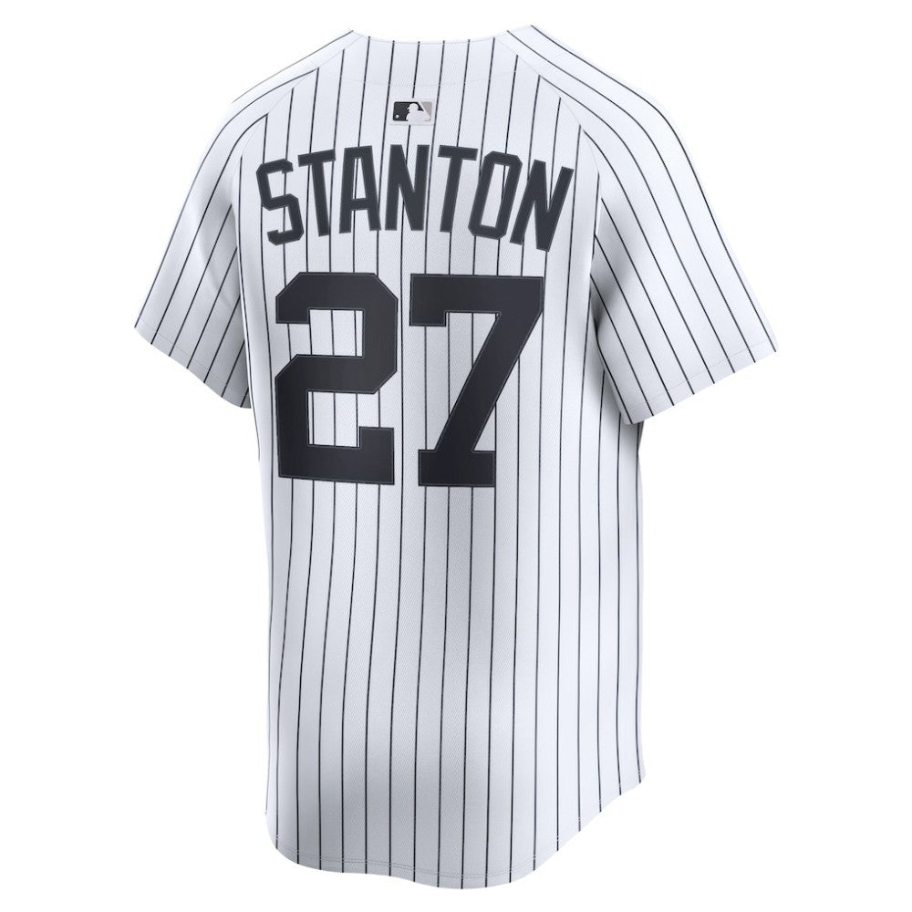 Giancarlo Stanton New York Yankees Nike Home Limited Player Jersey - White - Nike Lifestyle