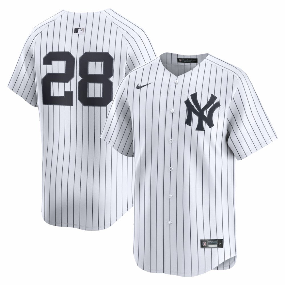 Austin Wells New York Yankees Nike Home Limited Player Jersey - White - Nike Lifestyle