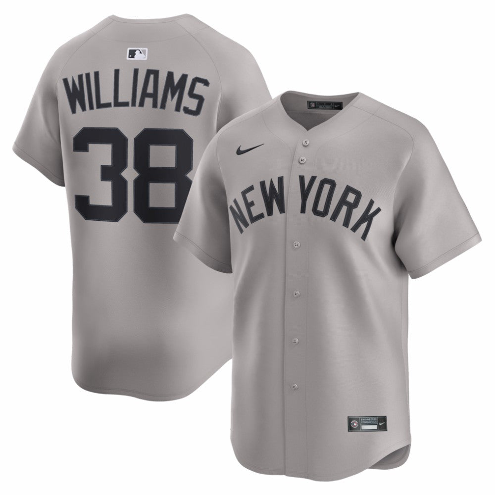 Devin Williams New York Yankees Nike Road Limited Player Jersey - Gray - Nike Lifestyle