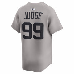 Aaron Judge New York Yankees Nike Road Limited Player Jersey - Gray - Nike on Sale