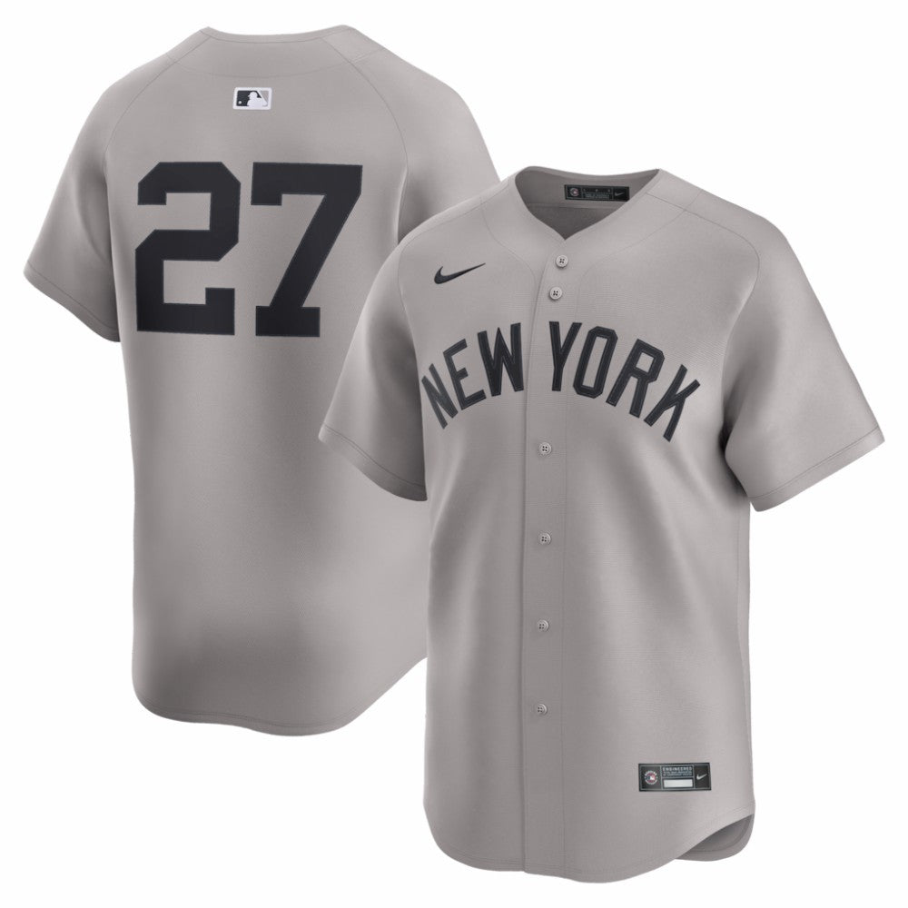 Giancarlo Stanton New York Yankees Nike Road Limited Player Jersey - Gray - Nike on Sale