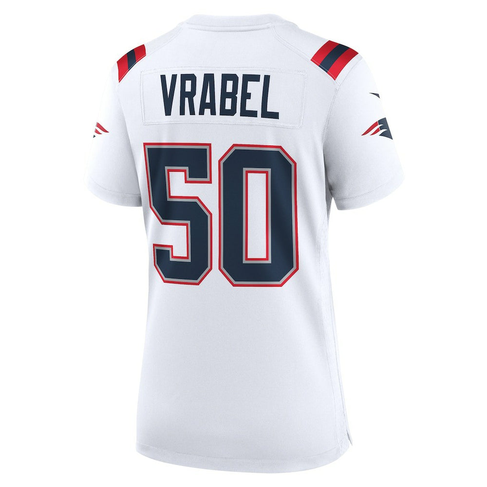 Nike Mike Vrabel New England Patriots Women's Retired Player Game Jersey White