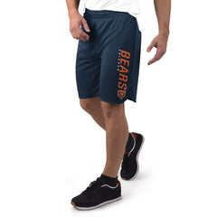 Chicago Bears MSX by Michael Strahan Mesh Shorts Navy