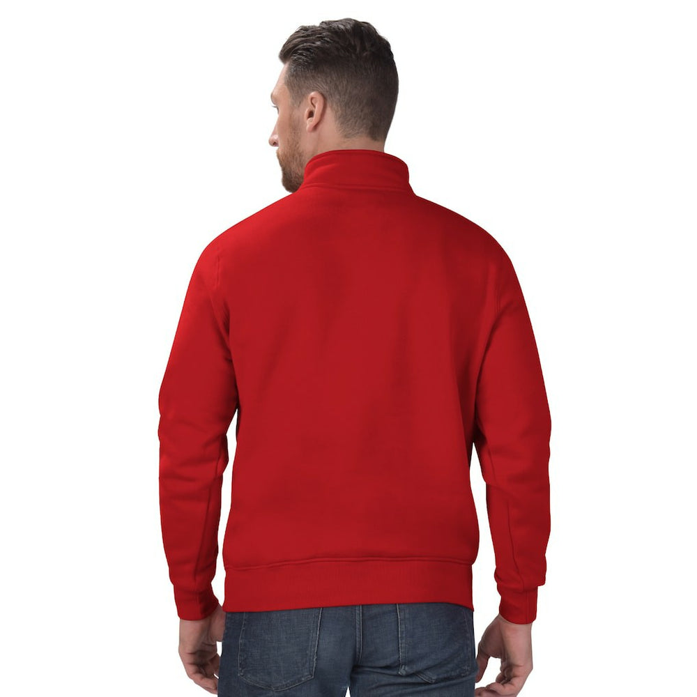 Kansas City Chiefs Starter Classic Quarter-Zip Pullover Sweatshirt Red