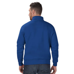 Buffalo Bills Starter Classic Quarter-Zip Pullover Sweatshirt Royal