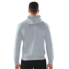 Minnesota Vikings Starter Distressed Classic Full-Zip Hoodie Heather Gray