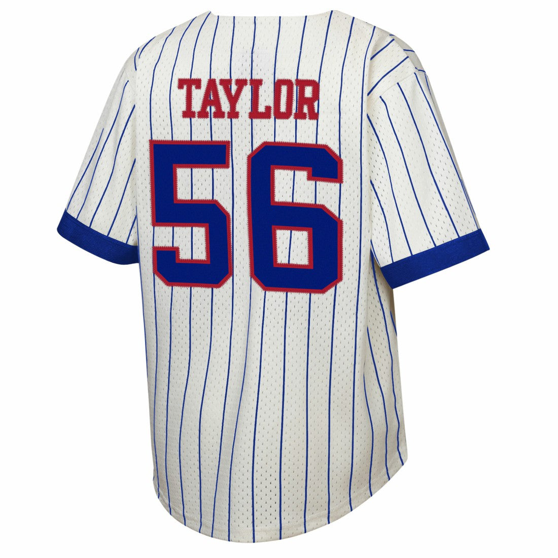 Mitchell & Ness Lawrence Taylor New York Giants Youth Retired Player Name & Number Baseball Jersey Cream