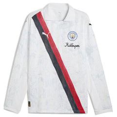 Manchester City x KidSuper 2025 FIFA Club World Cup Retro Long Sleeve T-Shirt White - Puma for sale