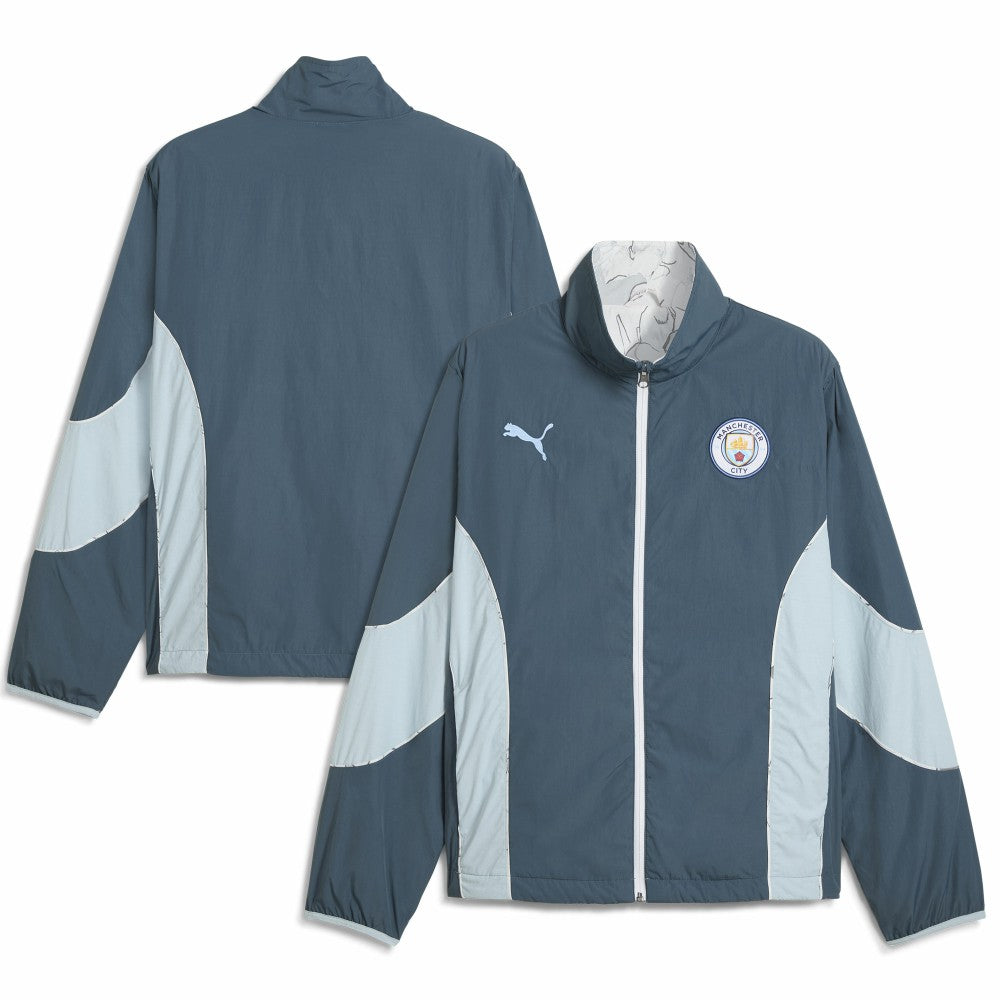 Manchester City x KidSuper 2025 FIFA Club World Cup Reversible Full-Zip Jacket Gray - Puma sale