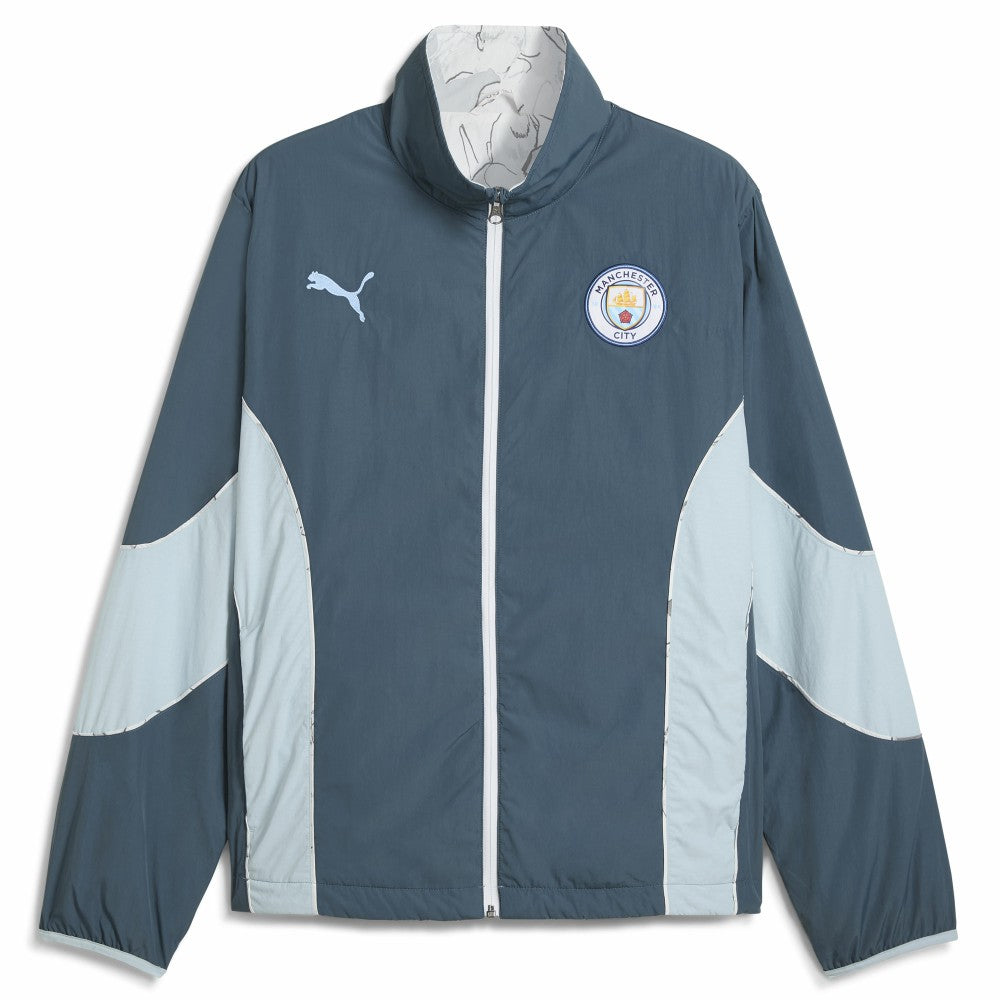 Manchester City x KidSuper 2025 FIFA Club World Cup Reversible Full-Zip Jacket Gray - Puma sale