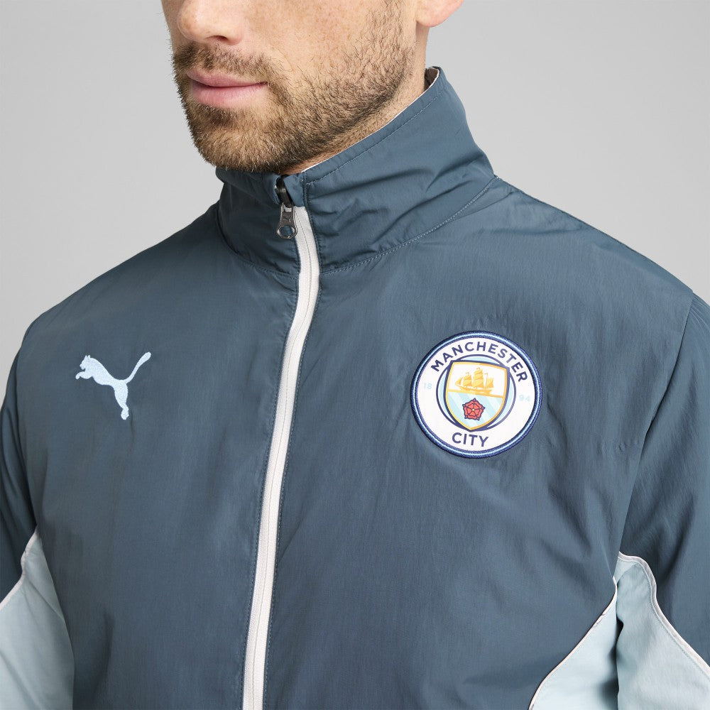 Manchester City x KidSuper 2025 FIFA Club World Cup Reversible Full-Zip Jacket Gray - Puma sale