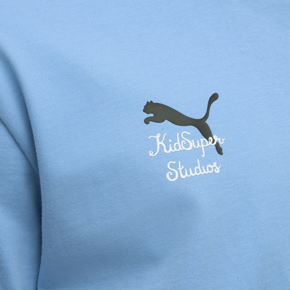 Manchester City x KidSuper 2025 FIFA Club World Cup Graphic T-Shirt Light Blue - Puma for sale