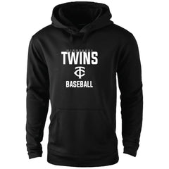 Minnesota Twins Dunbrooke Champion Pullover Hoodie - Black - MLB Lifestyle