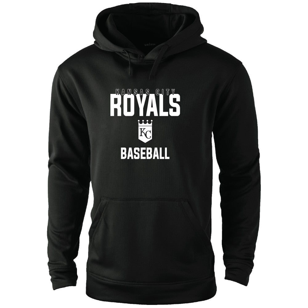 Kansas City Royals Dunbrooke Champion Pullover Hoodie - Black - MLB Lifestyle