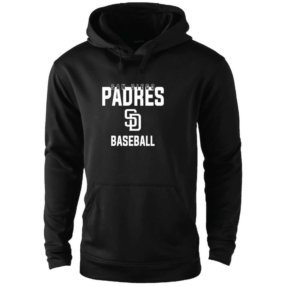 San Diego Padres Dunbrooke Champion Pullover Hoodie - Black - MLB Sale