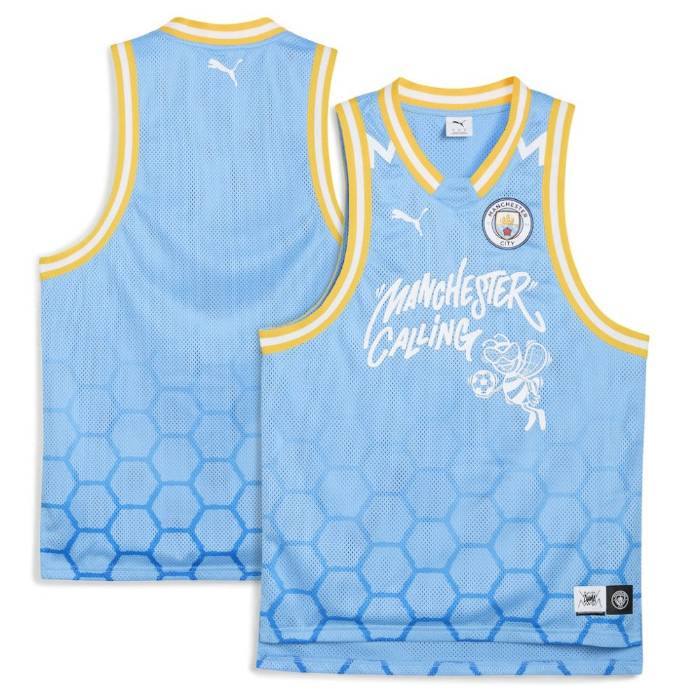 Manchester City 2025 FIFA Club World Cup dryCELL Basketball Jersey Light Blue - Puma outlet
