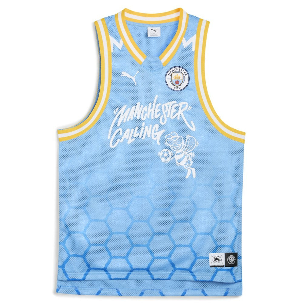 Manchester City 2025 FIFA Club World Cup dryCELL Basketball Jersey Light Blue - Puma outlet