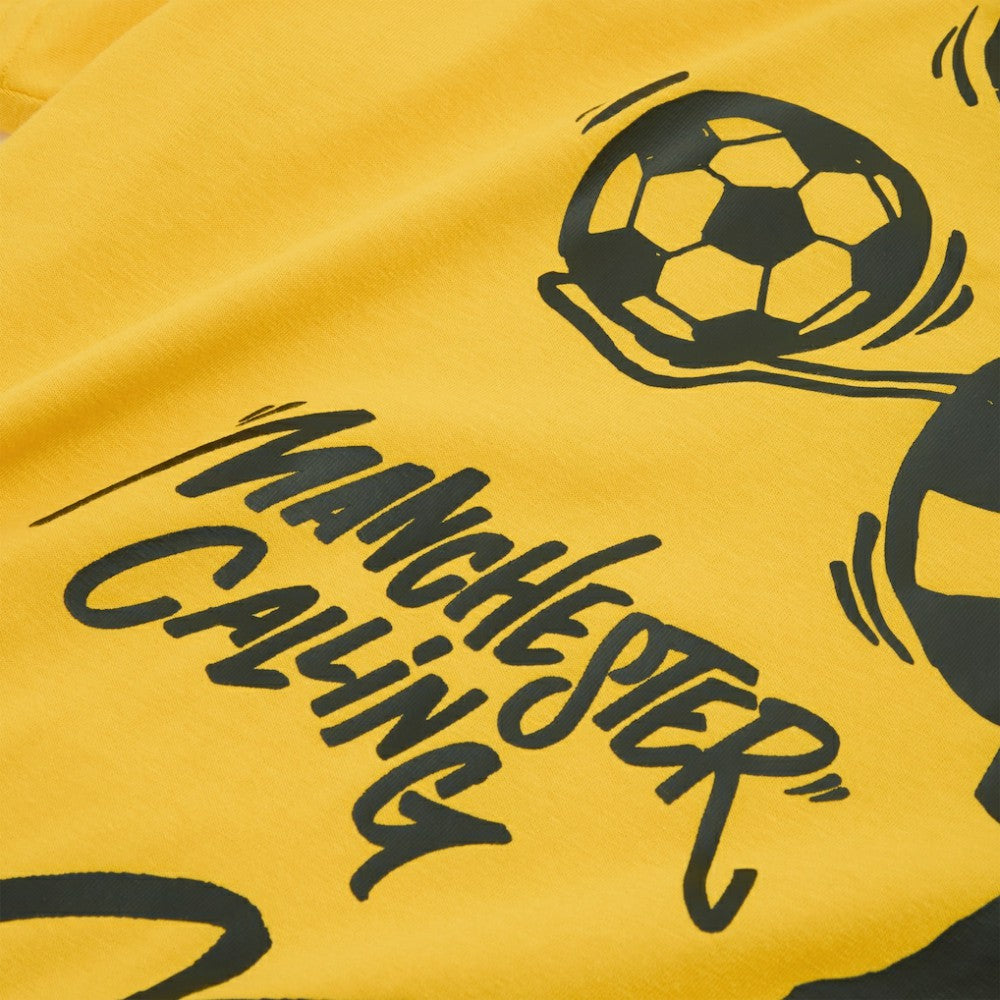 Manchester City 2025 FIFA Club World Cup Hoops T-Shirt Yellow - Puma outlet