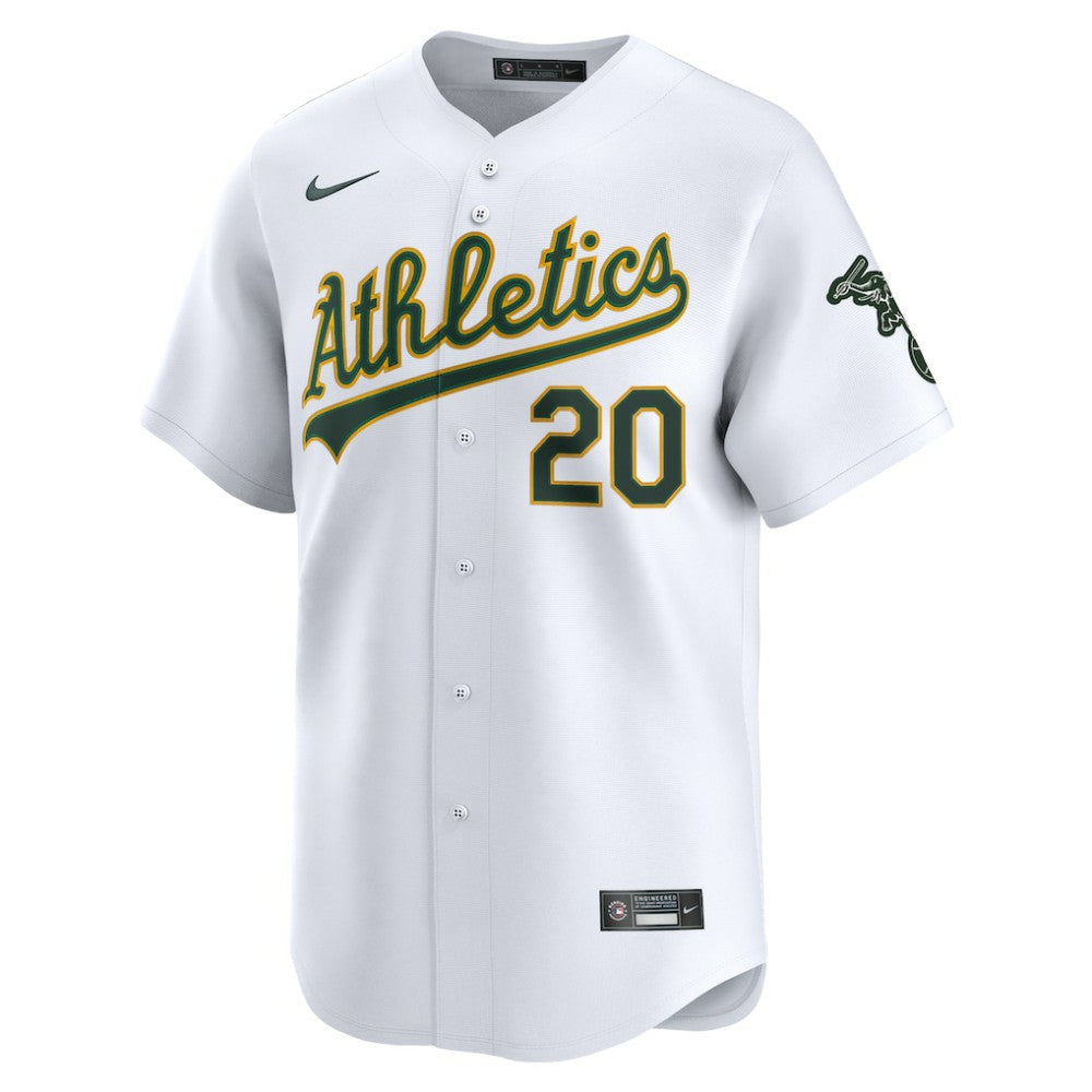 Zack Gelof Athletics Nike Home Limited Player Jersey - White - Nike Lifestyle