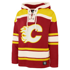 Calgary Flames '47 Superior Lacer Hoodie - Red - NHL 202773265