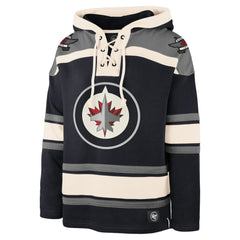 Winnipeg Jets '47 Superior Lacer Hoodie - Navy - NHL 202773267
