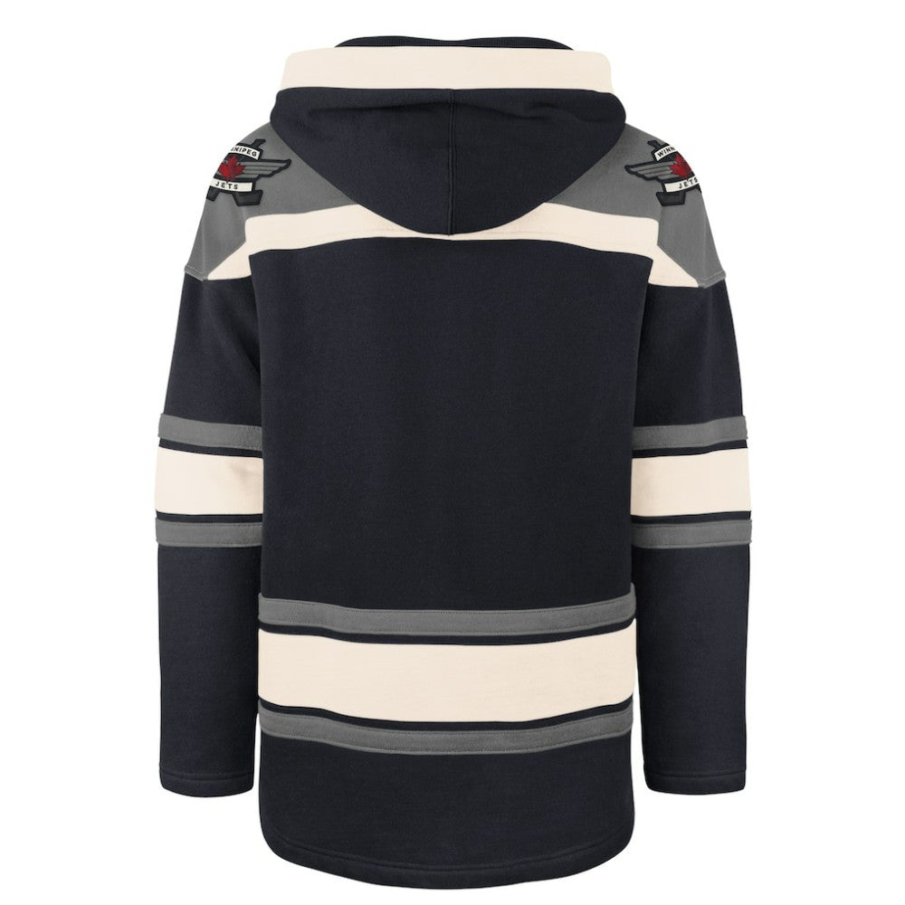 Winnipeg Jets '47 Superior Lacer Hoodie - Navy - NHL 202773267