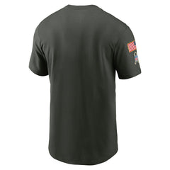 Nike Pittsburgh Steelers 2025 Salute to Service Sideline Primary Edge Dri-FIT T-Shirt Forest Green