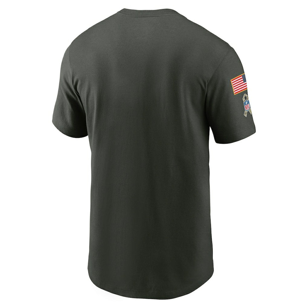 Nike Cincinnati Bengals 2025 Salute to Service Sideline Primary Edge Dri-FIT T-Shirt Forest Green