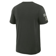 Nike Cleveland Browns 2025 Salute to Service Sideline Slub Dri-FIT T-Shirt Dark Green