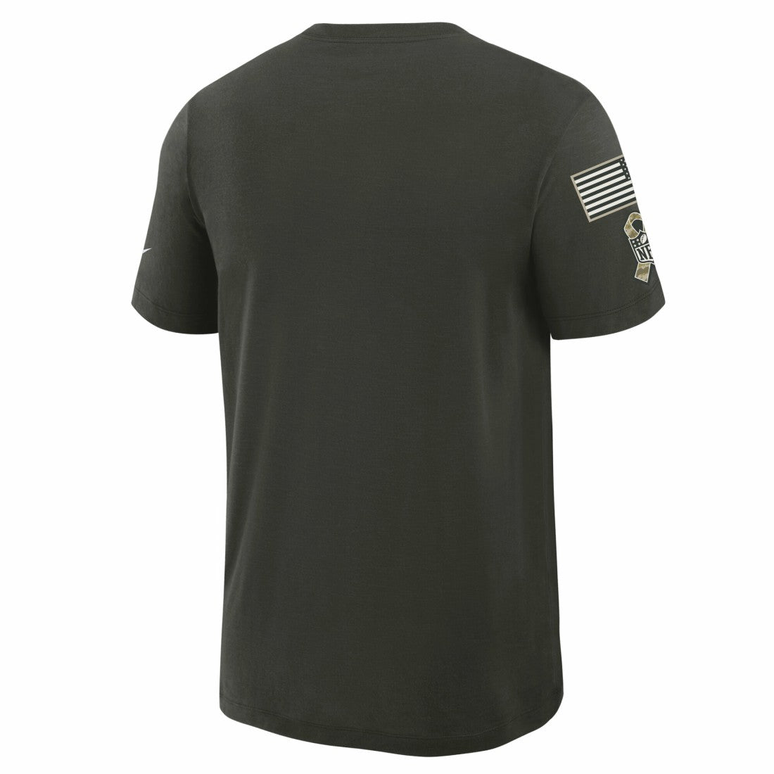 Nike Green Bay Packers 2025 Salute to Service Sideline Slub Dri-FIT T-Shirt Forest Green