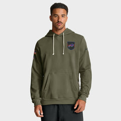 Nike Buffalo Bills 2025 Salute to Service Sideline Standard Issue Dri-FIT Hoodie Olive